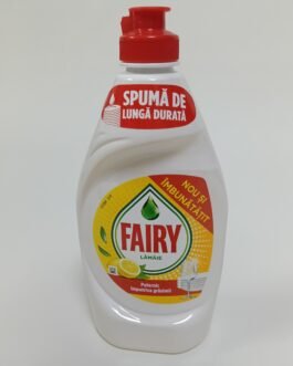 Fairy Detergent lichid pentru spălat vase Lămâie 750 ml – curățare rapidă și eficientă