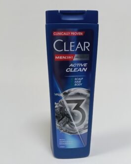 Clear Men 3-in-1 Active Clean – sampon, gel de dus si scalp anti-matreata