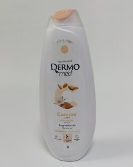 Gel de duș Dermomed Migdale cu Acid Hialuronic 650 ml – ambalaj produs