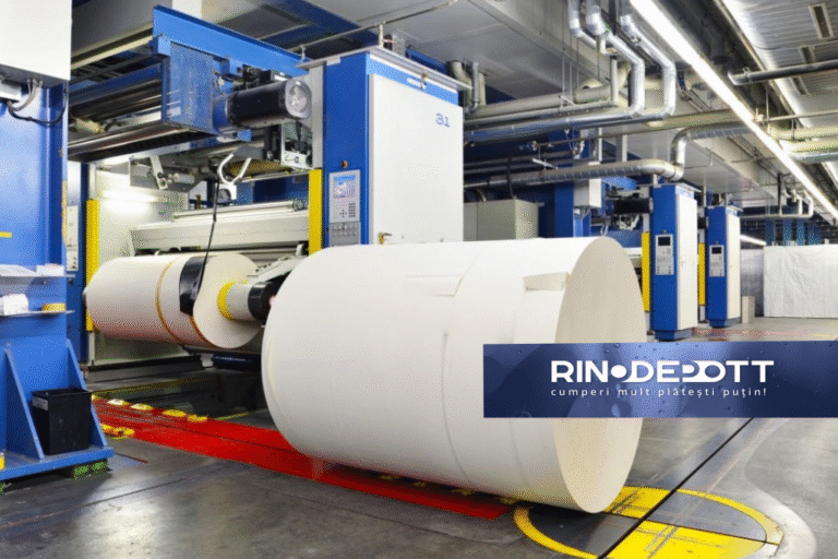 „RINODEPOTT este un producător în industria hârtiei, dedicat furnizării de soluții durabile și eficiente pentru nevoile clienților din diverse sectoare.”