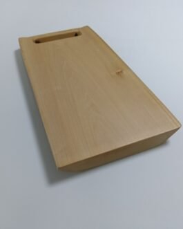 RAISEM platou servire din lemn cu decupare pentru prindere 40×20×3 cm